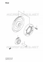 MOTORINO D'AVVIAMENTO FRIZIONE per Suzuki GLADIUS 650 2010