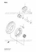 MOTORINO D'AVVIAMENTO FRIZIONE per Suzuki DR-Z 250 2006