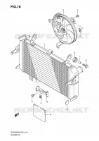 RADIATORE per Suzuki GLADIUS 650 2010