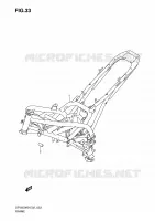 TELAIO (MODEL K9) per Suzuki GLADIUS 650 2010