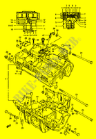 BASAMENTO (E.NO.102248~) per Suzuki GSX-E 1100 1986