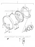 FARO (MODELLO K/L/M/N/P) per Suzuki GS-E 500 1994