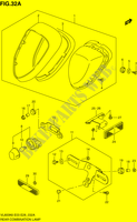 FANALE POSTERIORE (MODEL K9/L0) per Suzuki INTRUDER 800 2009