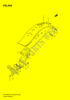 PARAFANGO POSTERIORE (MODELLO V/W/X) per Suzuki INTRUDER 1400 2002