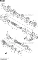 TRASMISSIONE per Suzuki HAYABUSA 1300 2009