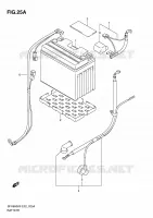 BATTERIA (SFV650AK9/UAK9/AL0/UAL0) per Suzuki GLADIUS 650 2010