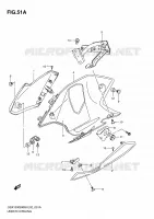 CARENATURA INFERIORE (MODEL L0) per Suzuki B-KING 1300 2011