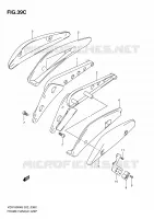 TELAIO IMPUGNATURA (MODEL L0) per Suzuki INTRUDER 1800 2010