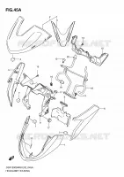 ALLOGIO DI FARO  (MODEL L0) per Suzuki B-KING 1300 2011