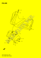TAPPO DI SERBATOIO DI CARBURANTE ANTERIORE  (MODEL L0) per Suzuki GSX-R 750 2009