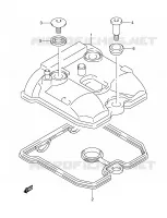 COPERTURA TESTA CILINDRO per Suzuki DR-Z 400 2001
