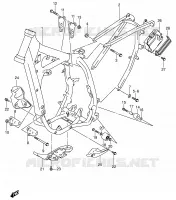 TELAIO per Suzuki DR-Z 400 2001