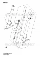 AMMORTIZZATORE ANTERIORE per Suzuki GSX-R 1000 2006