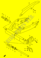 BRACCIO OSCILLANTE POSTERIORE (MODELLO P/R) per Suzuki GSX-R 1100 1994