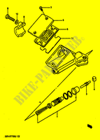 CILINDRO PRINCIPALE FRIZIONE per Suzuki GSX-R 1100 1988