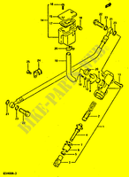 CILINDRO PRINCIPALE POSTERIORE per Suzuki GSX-R 400 1987