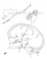 ELETTRICO (GSF1200SAV) per Suzuki BANDIT 1200 1998