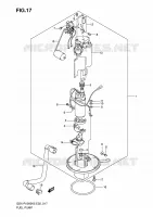 POMPA CARBURANTE per Suzuki GSX-R 1000 2006