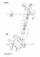 SCATOLA STERZO per Suzuki GSX-R 1000 2006