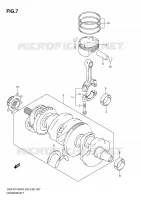 ALBERO A GOMITO per Suzuki GSX-R 1000 2004