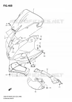 CARENATURA (GSX R1000ZK4) per Suzuki GSX-R 1000 2004