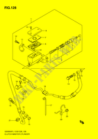 CILINDRO PRINCIPALE FRIZIONE per Suzuki GSX-F 650 2011