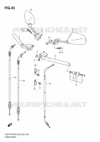 MANUBRIO per Suzuki GSX-R 1000 2004
