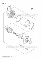MOTORINO D'AVVIAMENTO per Suzuki GSX-R 1000 2004