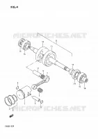 ALBERO A GOMITO per Suzuki FA 50 1989
