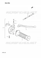 INTERRUTTORE MANOPOLA DESTRA (E21) per Suzuki FA 50 1989