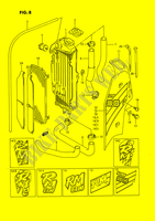RADIATORE (MODELLO G/H/K/L/M/N/P) per Suzuki RM 80 1992