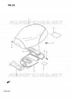 SEDILE per Suzuki FA 50 1989