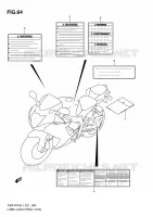 ETICHETTA (GSX R750L1 E24) per Suzuki GSX-R 750 2011
