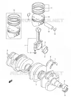 ALBERO A GOMITO per Suzuki BANDIT 1200 1998