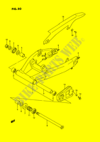 BRACCIO OSCILLANTE POSTERIORE (MODELLO N/P) per Suzuki GSX-R 750 1992