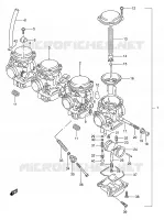CARBURATORE (MODELLO T) per Suzuki BANDIT 600 1999