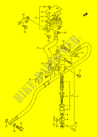 CILINDRO PRINCIPALE POSTERIORE (MODELLO P) per Suzuki BANDIT-N 400 1991