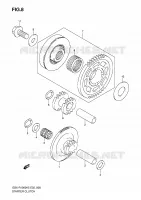 MOTORINO D'AVVIAMENTO FRIZIONE per Suzuki GSX-R 1000 2006