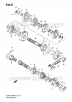 TRASMISSIONE per Suzuki GSX-R 1000 2006