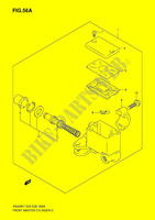 CILINDRO PRINCIPALE FRENO ANT (MODEL K8/K9/L0) per Suzuki BURGMAN 400 2009