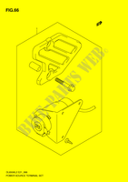 MOTORIZZI SET DEL TERMINALE DELLA FONTE (OPTIONAL) per Suzuki V-STROM 650 2012