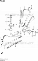CATENA DI DISTRIBUZIONE per Suzuki V-STROM 650 2013