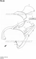 PIASTRA per Suzuki V-STROM 650 2013