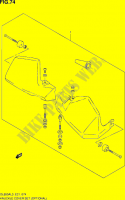 COPERTURA ARTICOLAZIONE SET (OPTIONAL) per Suzuki V-STROM 650 2014