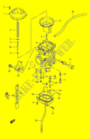 CARBURATORE (MODELE V/W/X/Y) per Suzuki DR 125 1999