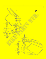 MANI PROTECT (OPTION)(MODELE X/Y) per Suzuki DR 125 1999
