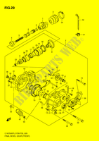 INGRANAGGIO CONICO TERMINALE (FRONT) per Suzuki KINGQUAD 750 2012