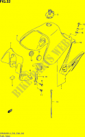 SERBATOIO CARBURANTE (DR650SEL3 E03) per Suzuki DR 650 2013