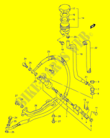 CILINDRO PRINCIPALE POSTERIORE per Suzuki DR 800 1996