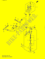 CILINDRO PRINCIPALE POSTERIORE (GSF1250L0) per Suzuki BANDIT 1250 2010